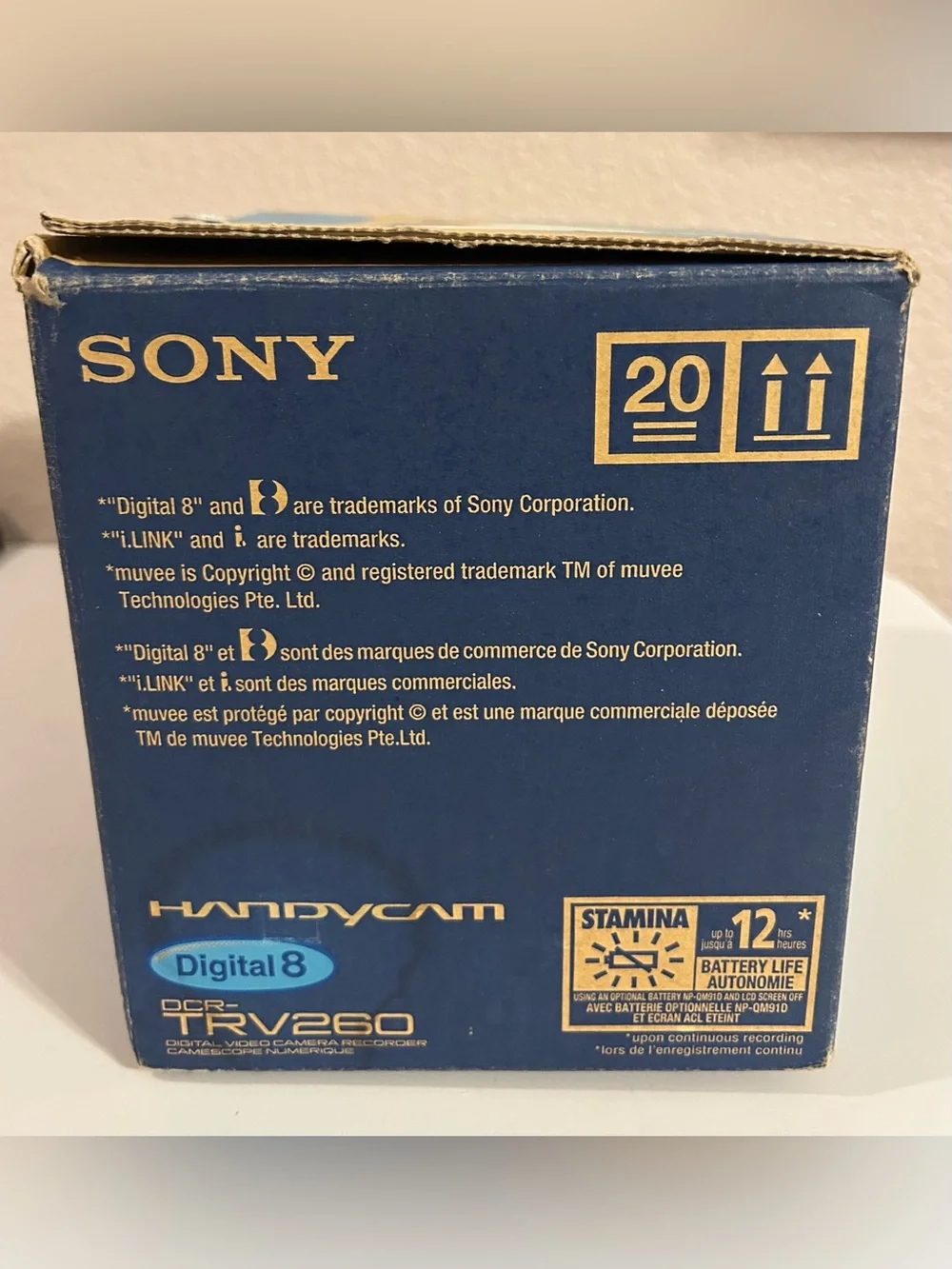 Sony Handycam DCR-TRV260 Digital Zoom Nightshot Camcorder W/some Accessories